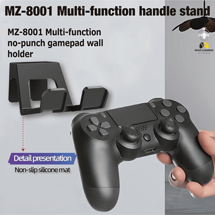 MZ-8001 Wall-Mounted Stand Durable Plastic Holder - Wah Gaming Store