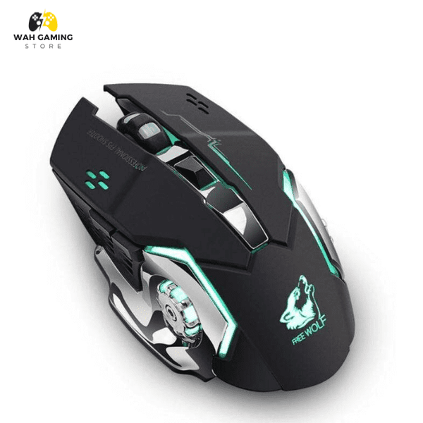 Wireless Gaming Mouse - Side Buttons & Silent Cllicks - Wah Gaming Store