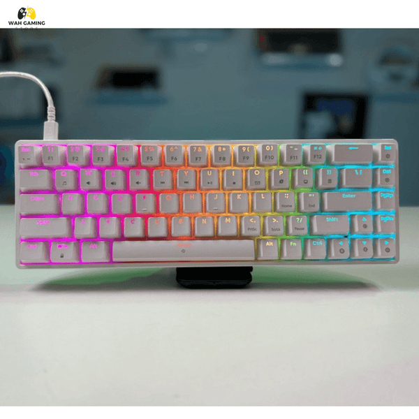 Ak 68 Compact Argb Keyboard With Arrow Keys Detachable Cable & Hotswapabble  Switches - Wah Gaming Store