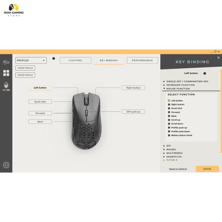 Glorious Model D Wireless Software