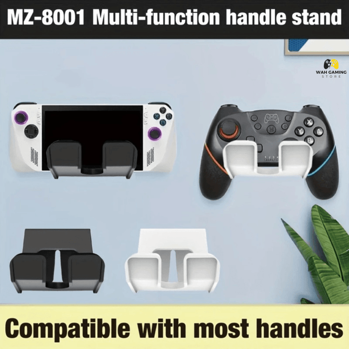 MZ-8001 Wall-Mounted Stand Durable Plastic Holder - Wah Gaming Store