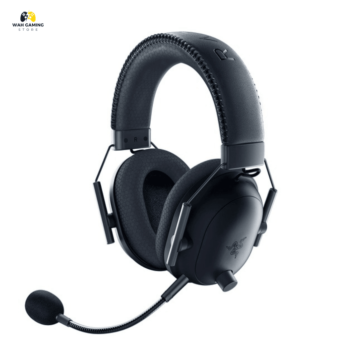 Razer BlackShark V2 Pro 2023 Wireless Gaming Headset With Detachable Noise Cancelling Mic 50mm Drivers Noise-Isolating Ultra-Soft Memory Foam Earcups Used Best Condition - Wah Gaming Store
