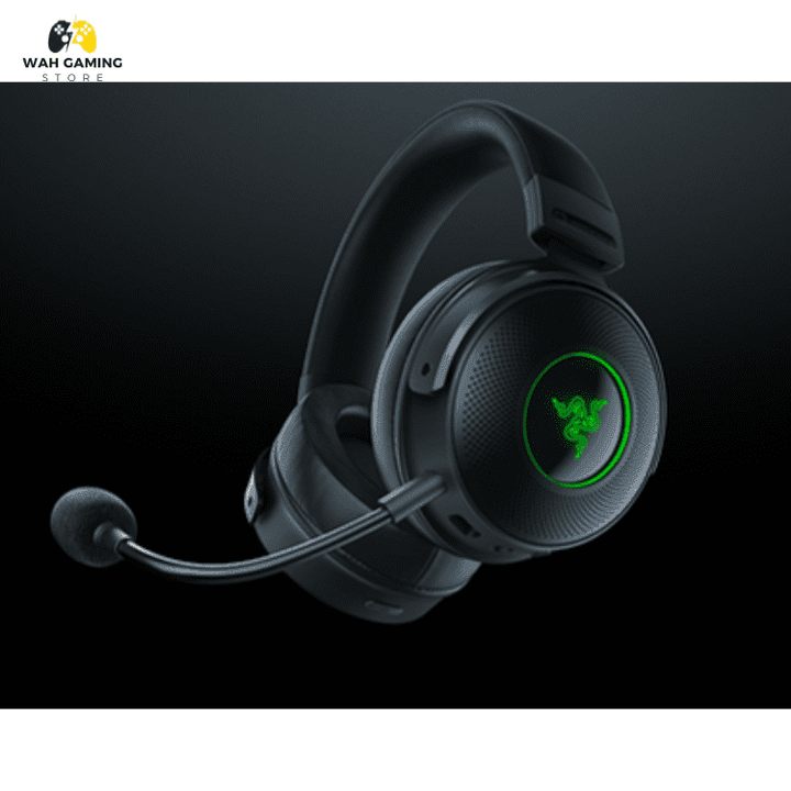 Razer Kraken V3 Pro Wireless Gaming Headset with Haptic Technology THX Spatial Audio, 50mm Titanium Drivers Provide Primium Sound Used Without Box - Wah Gaming Store