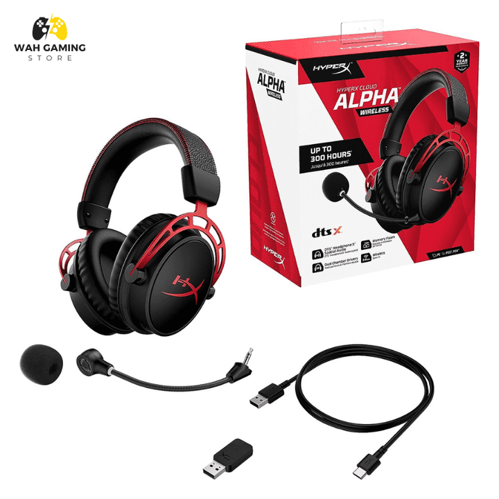 HyperX Cloud Alpha - Wireless Gaming Headset - Wah Gaming Store