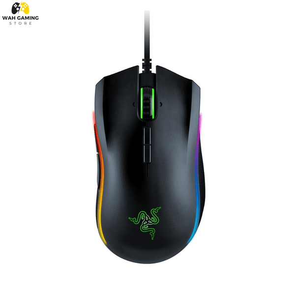 Razer Mamba Elite Wired Gaming Mouse 16,000 DPI Optical Sensor Chroma RGB Lighting 9 Programmable Buttons Used Best Condition - Wah Gaming Store
