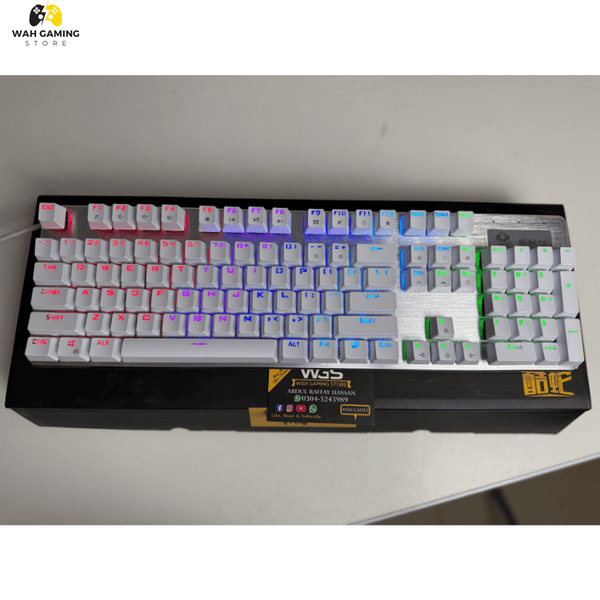 COOL SNake XK11 - USB Mechanical Gaming Keyboard - 6 Color LED Backlight Illumination - Wah Gaming Store
