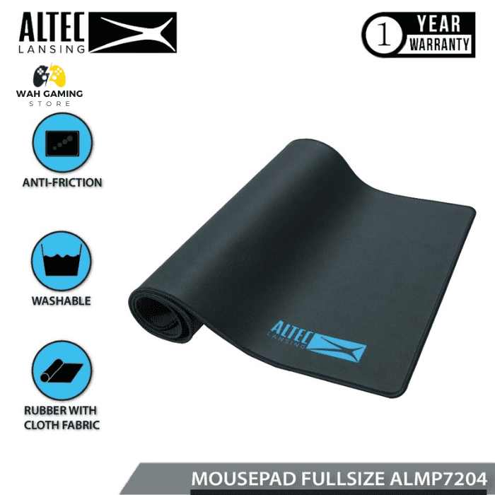 Altec Lancing 7204 XXL Mousepad Full Size Table Mat - 900mm X 400mm - Wah Gaming Store