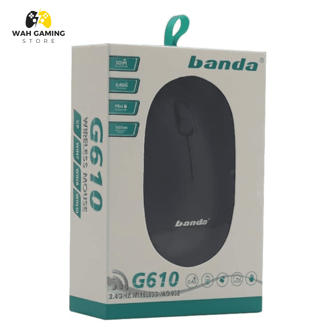 Banda G610 Wireless Mosue For Productivity And Office Use - Wah Gaming Store