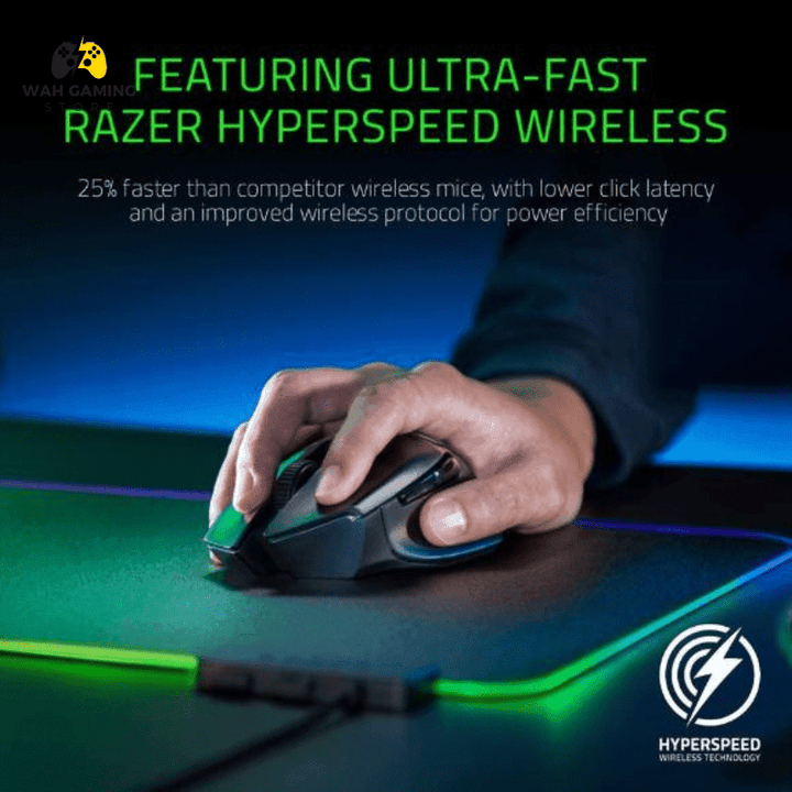 Razer Basilisk Ultimate Wireless Gaming Mouse - Wah Gaming Store