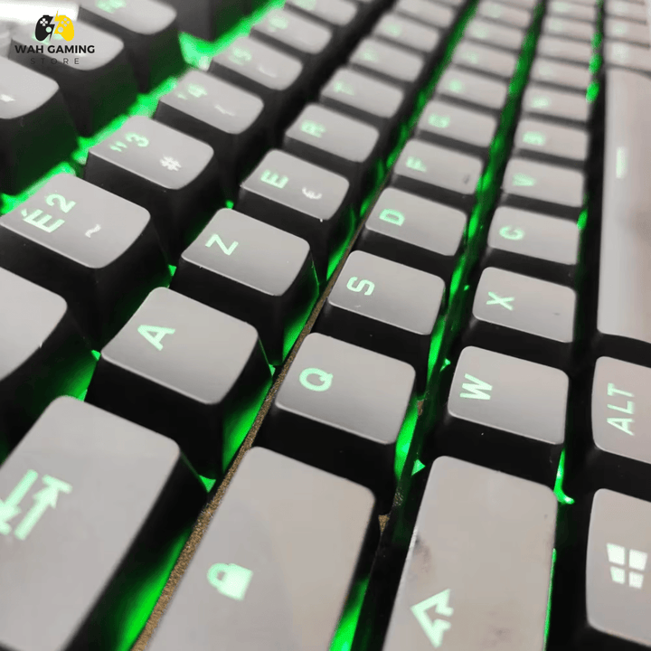 HP Pavilion 550 RGB Monochrome Mechanical Gaming Keyboard Red Switches Box Pack Brand New - Wah Gaming Store