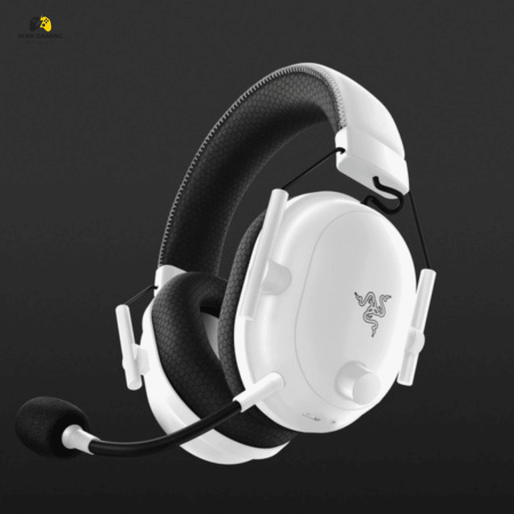 Razer BlackShark V2 Pro 2023 Wireless Gaming Headset With Detachable Noise Cancelling Mic 50mm Drivers Noise-Isolating Ultra-Soft Memory Foam Earcups Used Best Condition - Wah Gaming Store
