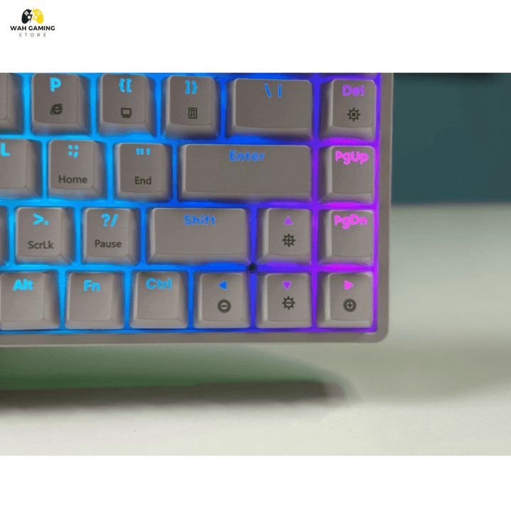 Ak 68 Compact Argb Keyboard With Arrow Keys Detachable Cable & Hotswapabble  Switches - Wah Gaming Store