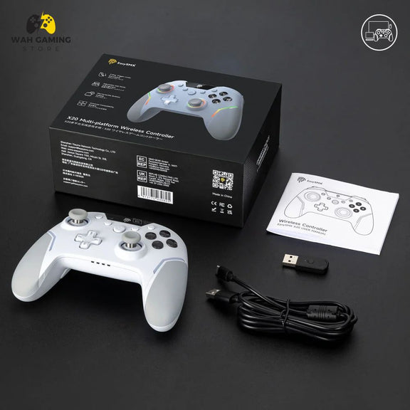 EasySMX X20 RGB Wireless Gaming Controller – Hall Effect Sensors ...