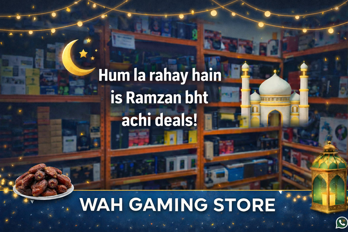 Wah Gaming Store | Gaming Mice, Keyboards & Accessories in Pakistan