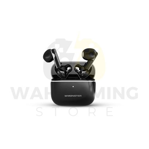 Monster Aura Fit GT13 TWS Bluetooth 5.4 Earbuds – Black