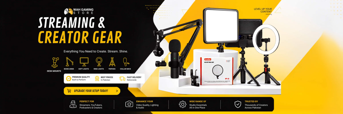 Wah Gaming Store | Gaming Mice, Keyboards & Accessories in Pakistan