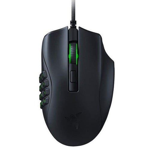Razer Naga X lightweight MMO gaming mouse front view